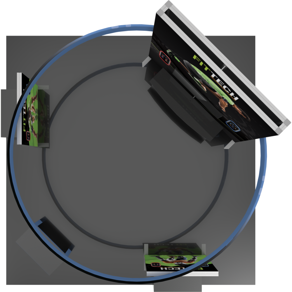 Hybrid Pro 20x20 Modular Island Kit 38