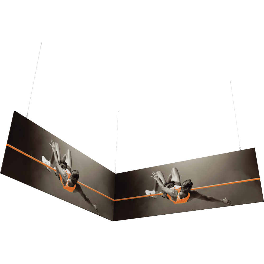 12ft x 12ft x 4ft L-Shaped Hanging Structure