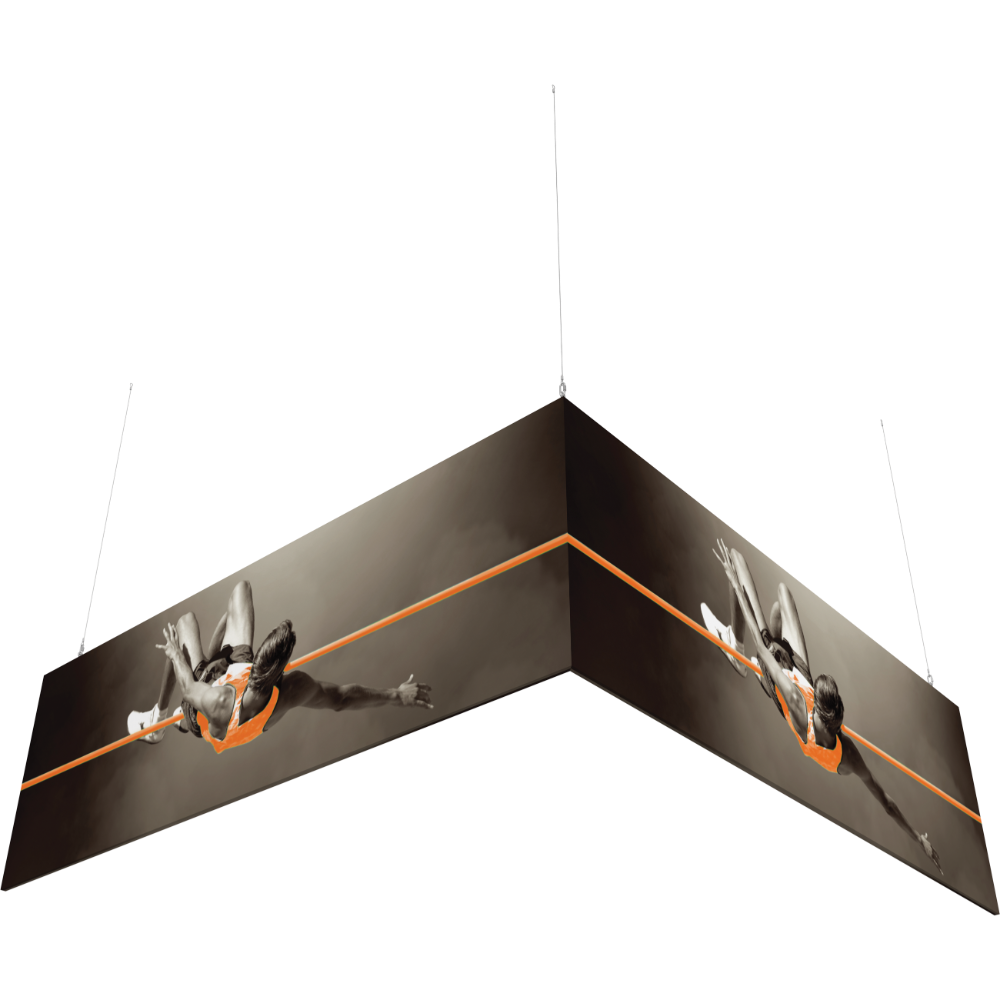 12ft x 12ft x 4ft L-Shaped Hanging Structure