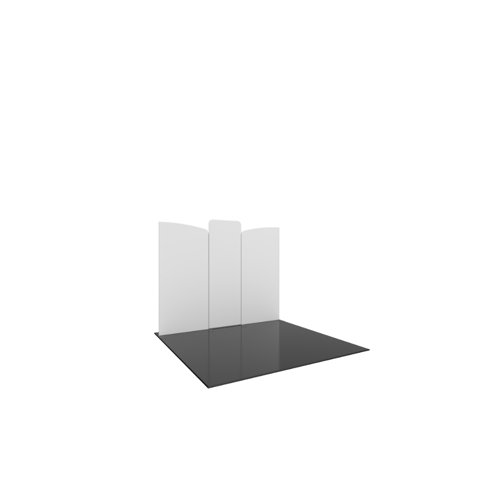 Modulate Series 3 10ft Fabric Backwall Kit 05