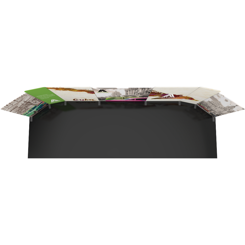 Modulate Series 3 30ft Fabric Backwall Kit 03
