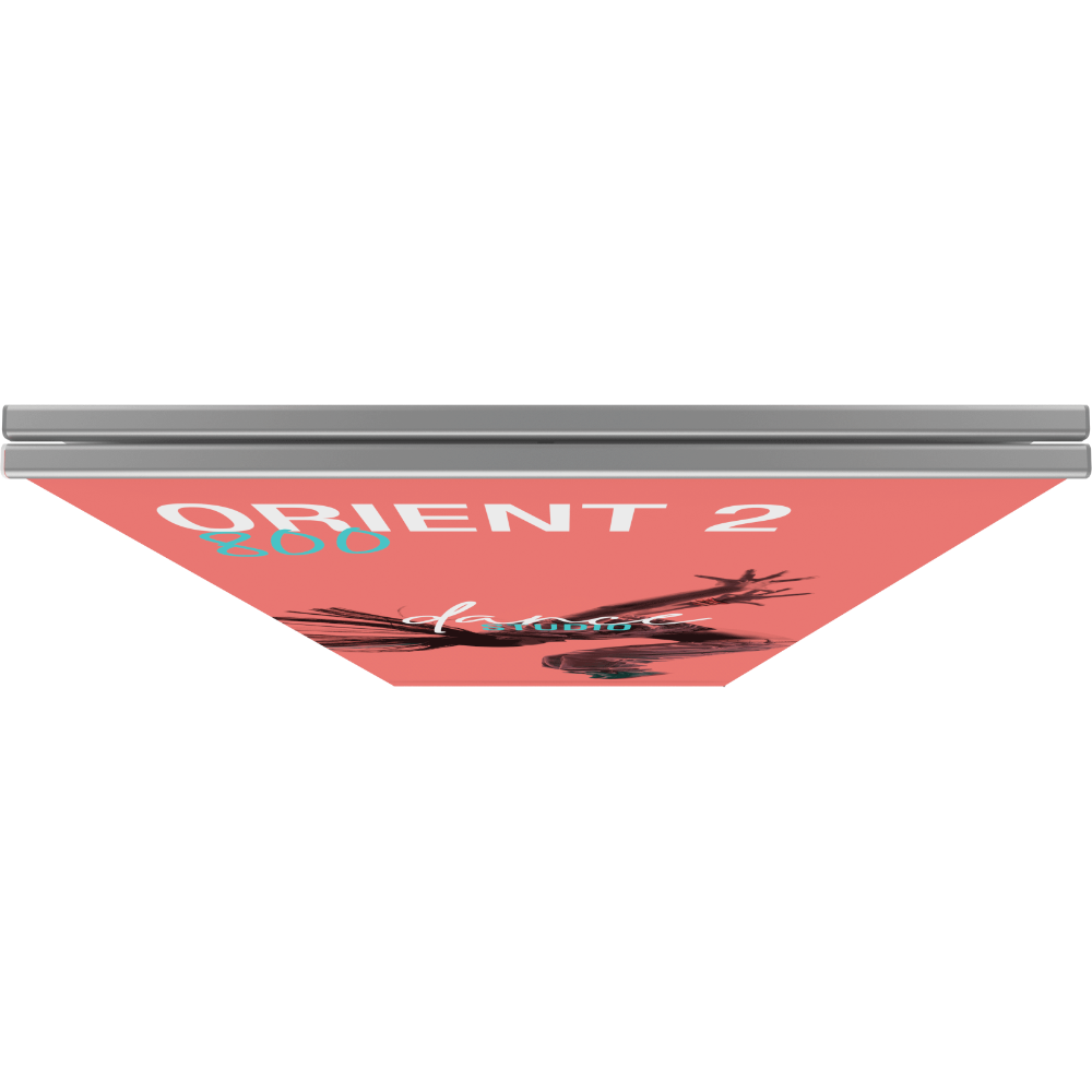 Orient 800 Double Sided Retractable Banner Stand