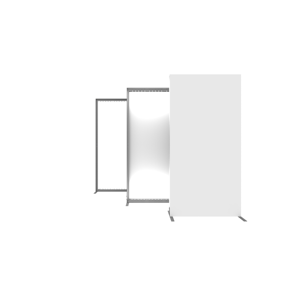 Vector Frame Light Box Rectangle 04 Fabric Banner Display