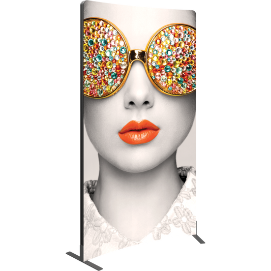 Vector Frame Curved 02 Fabric Banner Display