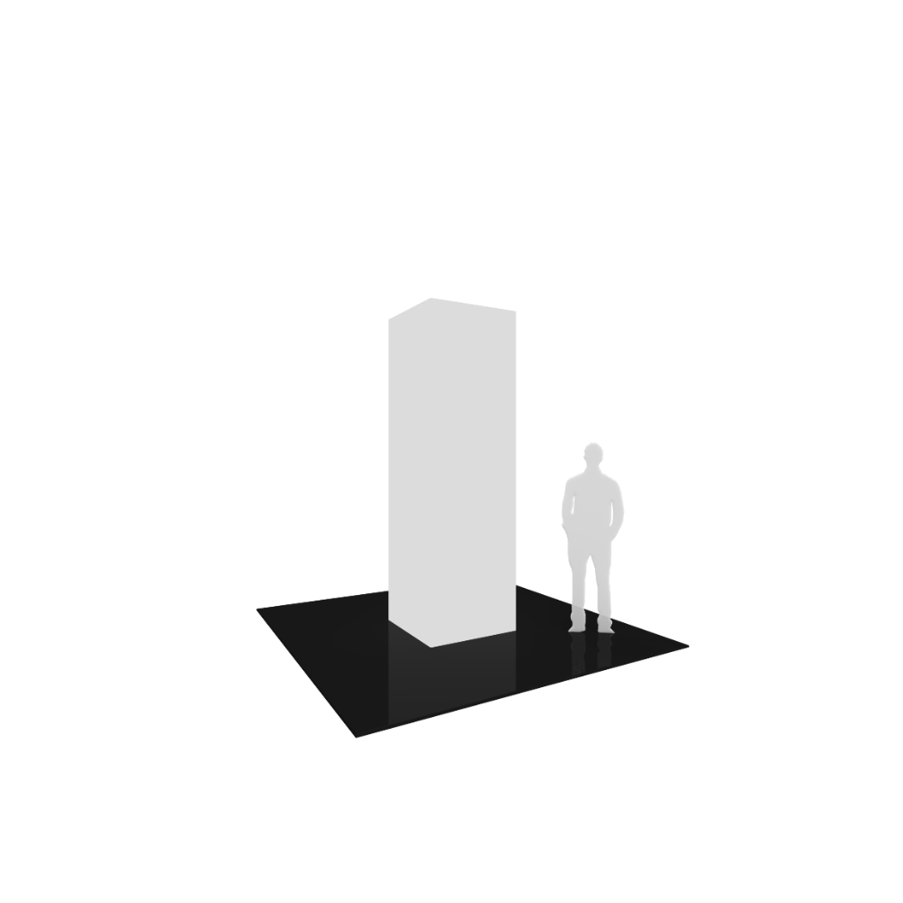 Vector Frame Modular Backlit Tower 03 (3' x 10')