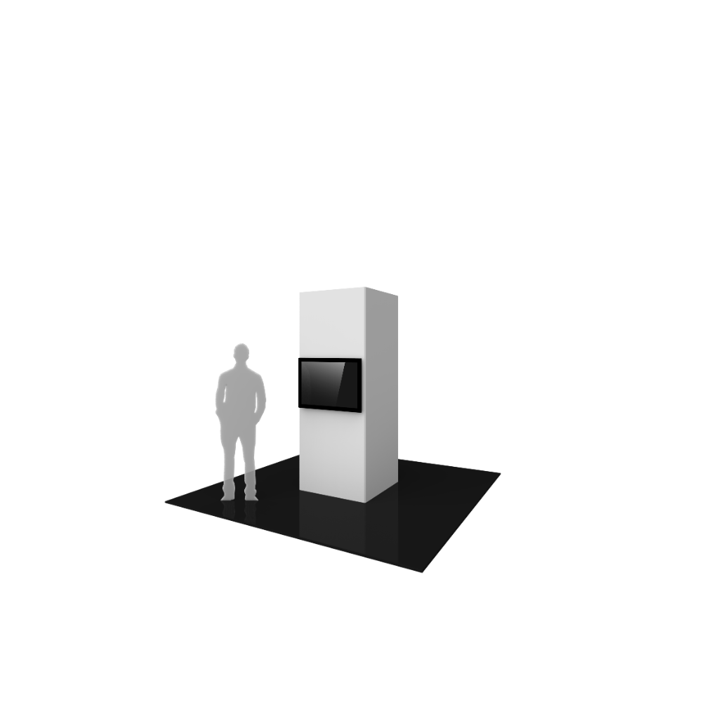 Vector Frame Modular Monitor Tower 01 (3' x 8')