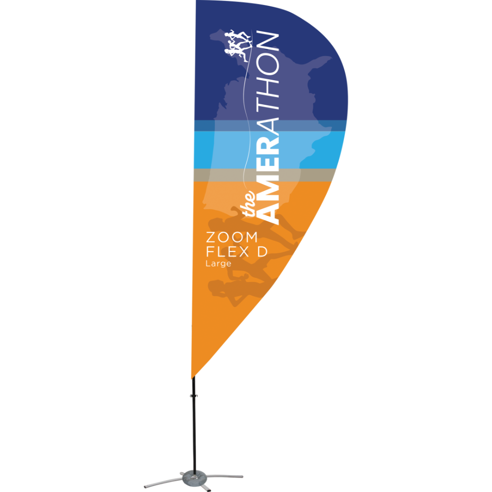 Zoom Flex D-Shaped Flag Medium