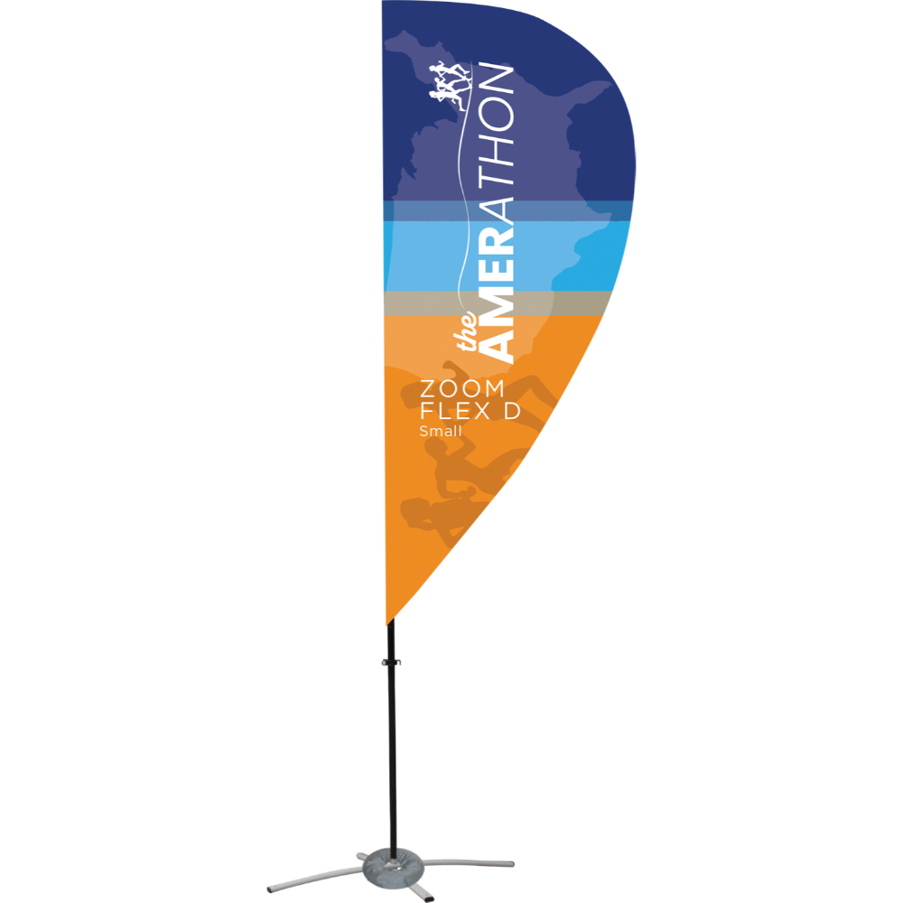 Zoom Flex D-Shaped Flag Medium