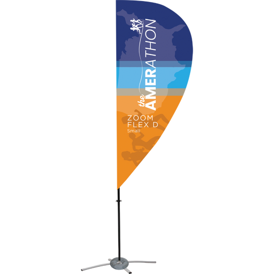 Zoom Flex D-Shaped Flag Medium